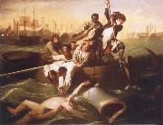 John Singleton Copley Waston and the Shark USA oil painting artist